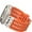 Orange, variant on Wristband for Apple Watch Ultra 2/1 Band 49mm 45mm 44mm 42mm, Breathable Sport Silicone Rubber Band Strap with Adjustable Alloy Secure Buckle for iWatch Series 9 8 7 6 5 4 SE 3 2 1, Orange