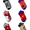 Spiderman, variant on Minecraft Boys No Show Socks, 6-Pack, Sizes S-L