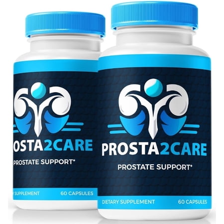 (2 Pack) Prosta2Care Pills, Official Formula For Prostate Health, Prosta 2Care Capsules, All Natural Support For Energy, Control and Overall Wellness, Prosta 2 Care Premium Vitamins (120 Capsules)