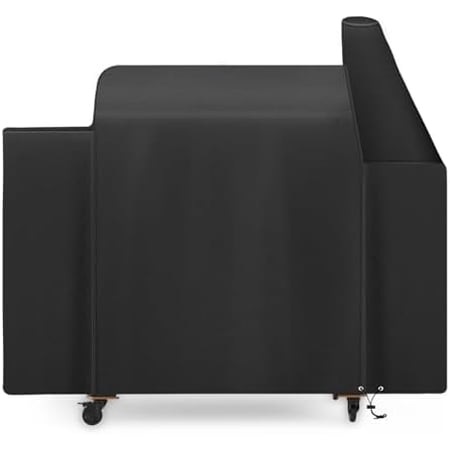 Grill Cover for Pit Boss Savannah Onyx Edition Pellet Grill,All-Weather Outdoor Heavy Duty 600D Waterproof Pitboss PB1500NX Smoker Cover for Pit Boss Savannah Onyx 1500 Pellet Grill,Black