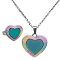 thumbnail image 3 of Joyas de Cambio de Color Fernando Conjunto Amor Colgante Gargantilla, 3 of 8