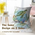 thumbnail image 6 of Sea Turtle Throw Pillow Covers 16X16 Inch Set of 2 Starfish Coral Outdoor Decorative Cushion Cases for Couch Sofa Bed Home Living Room, 6 of 6