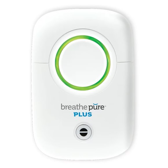 TOYTEXX Breathe Pure Plus Portable Plug-In HEPA Air Purifier, White