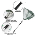 thumbnail image 3 of All in Triangular Landing Net for • Handle Mesh Net for Freshwater Saltwater Angling, 3 of 6