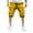 Yellow, variant on Men's Casual Cargo Shorts for Everyday Wear with Functional Pockets and Adjustable Drawstring for Comfort and Style Men's Black Shorts Mens Navy Multi Pack