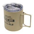 thumbnail image 3 of Taza De Camping De Doble Pared Con Aislamiento Al Vacío, Resistente Al óxido, Reutilizable, Taza De Camping De 11 Oz, Color Caqui, 3 of 8