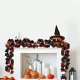 thumbnail image 1 of 2PCS Faux Maple Leaf Halloween Home Decor Holiday Decor Maple Leaf Vines, 1 of 6
