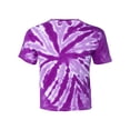 thumbnail image 3 of Dyenomite 20BTT TD GD5000B Pinwheel T-Shirt, Purple - Large, 3 of 3