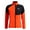 Fiery Red/Black, variant on Adult Male Focus Wind Jacket, Color: Magnet/Black, Size: L