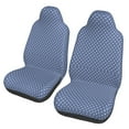thumbnail image 1 of ZICANCN Car Seat Covers Front Seats Only,Blue White Patriotic Stars Automotive Seat Covers Protectors for Cars Trucks Suv 2 Pack, 1 of 8
