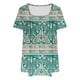 thumbnail image 4 of Blusas de Manga Corta para las Mujeres, Blusa de Camiseta Suelta Casual Hecha de Tela Cómoda para Todo el Uso Diario de Temporada, Blusas para las Mujeres Casual, 4 of 4