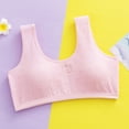 thumbnail image 6 of 4Pack Girls Bra Teen Underwear Vest Puberty Sport Training Bra Breathable No Trace Bras for Teen Girl, 6 of 9