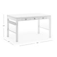 thumbnail image 6 of Martha Stewart Crafting Kids' Art Table and Paper Roll - Linen White: Wooden Drawing and Painting Desk with Bins for Children, 6 of 6