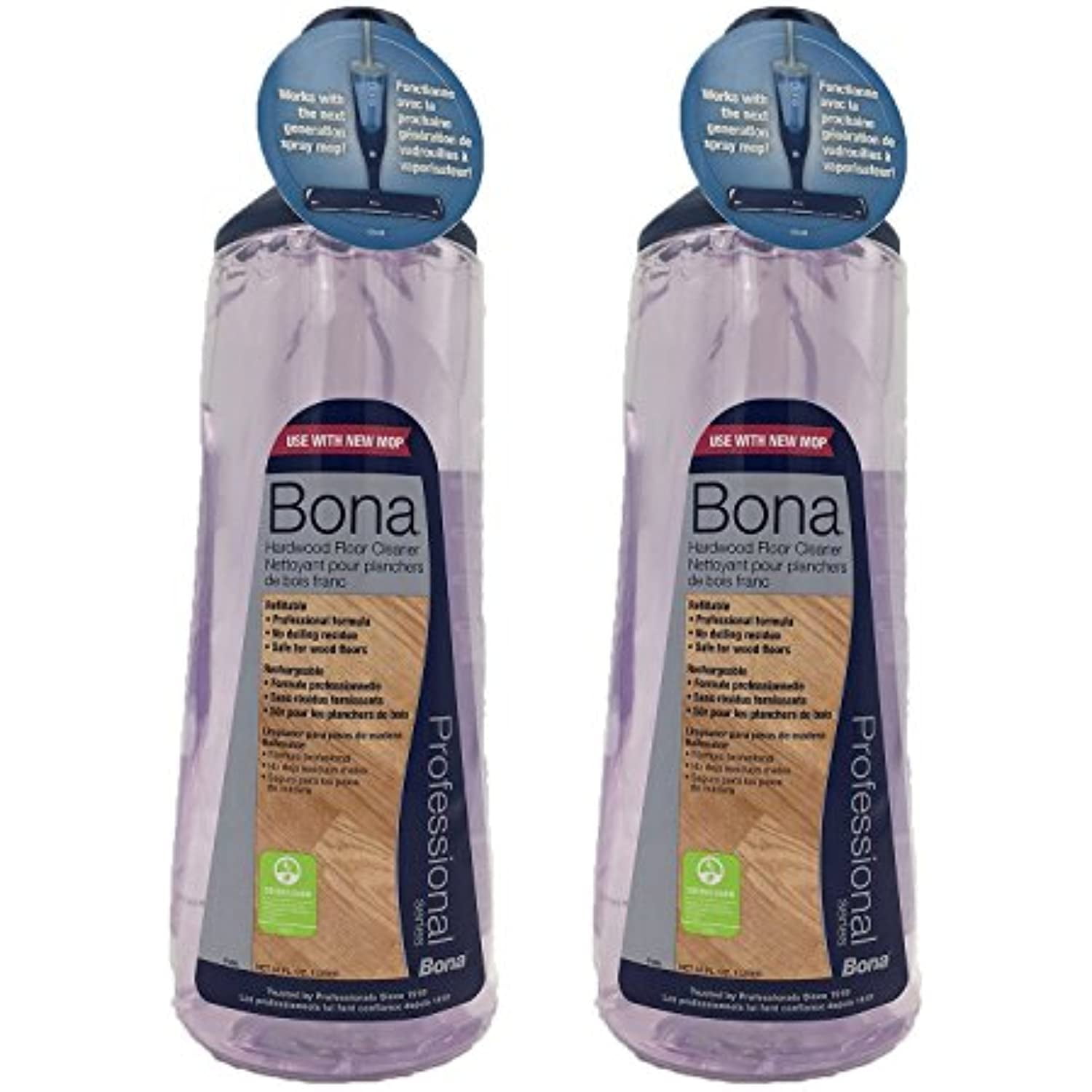 Bona Pro 34 Oz Hardwood Floor Cleaner Refill Cartridge, Premium No