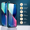 thumbnail image 3 of 3-Pack for ( iPhone 15 Pro ) Tempered Glass Screen Protector, 9H Hardness, Anti-Scratch, Double Shatterproof, 3 of 12