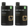 (2 Pack)Every Man Jack Sandalwood Daily Shampoo, Naturally Derived, 13.5 oz