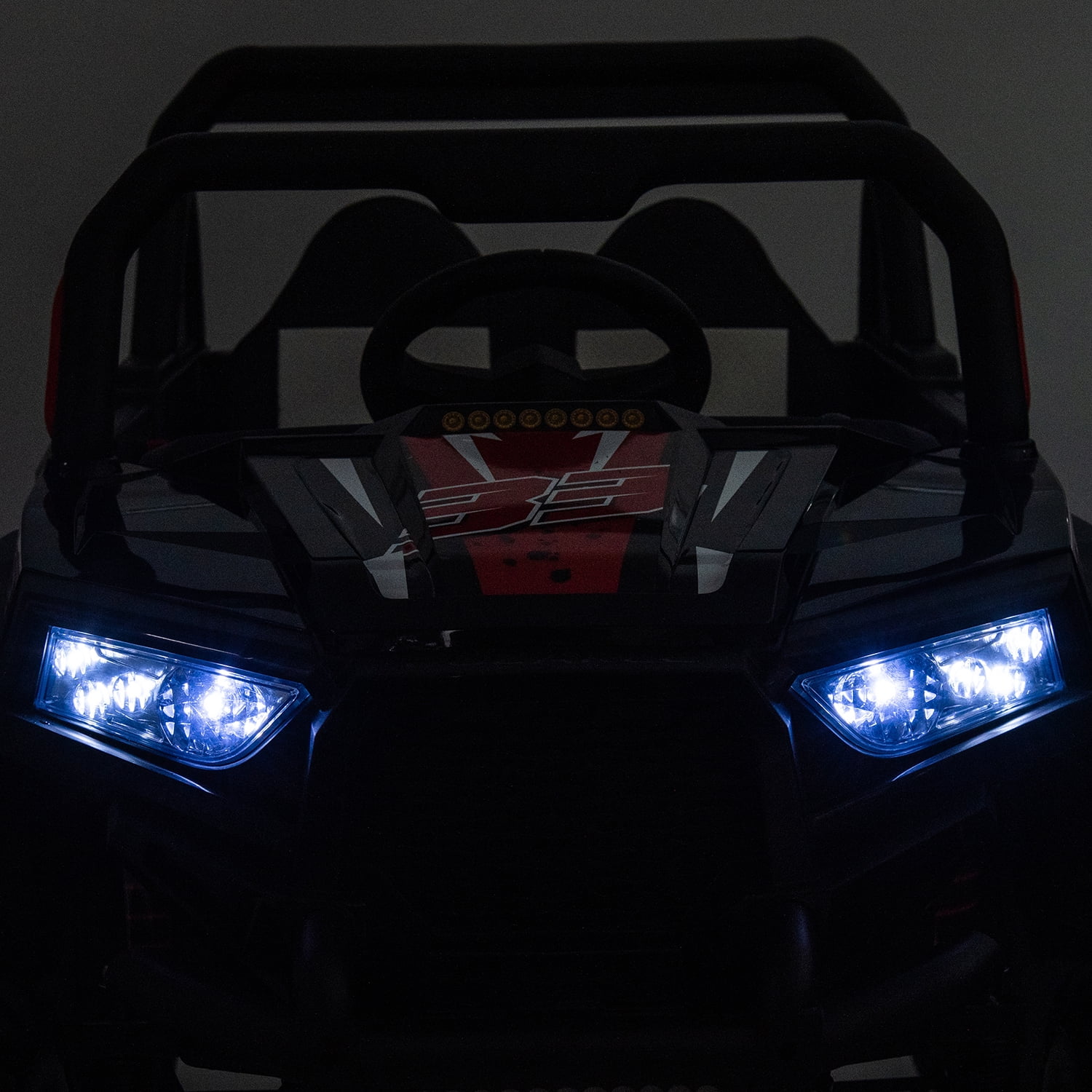 CIPACHO 12V Powered Ride Ons for Kids, Drive Electric Buggy Car with 2.4G R/C, Seat Belt Four Wheel Absorber, Black