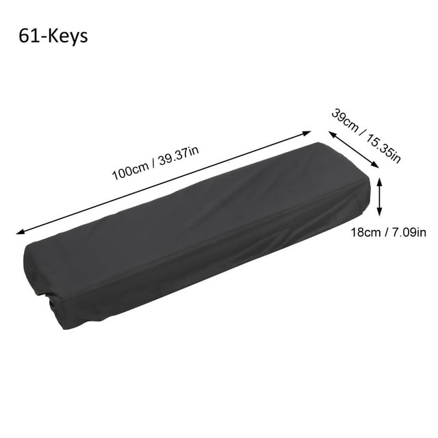 Digital Piano Keyboard Dust Cover Composite Fabric Soft Protection for Home and Studio Use