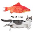 thumbnail image 2 of Wdftyju Mascota USB Simulación eléctrica Pescado en forma de gato divertido Juguetes de peluche suaves interactivos Wdftyju 3jb6cz9sw8cd6gg4, 2 of 9