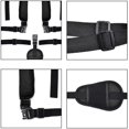 thumbnail image 2 of Almohadillas de cinturón de seguridad ajustables de 5 puntos para cochecito, cinturón de seguridad para silla alta (negro),11 Feliz Sencillez, 2 of 4