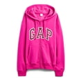 thumbnail image 1 of Sudadera con Capucha GAP Logo con Cierre Completo Rosa Talla L, 1 of 1