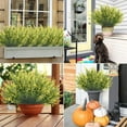 thumbnail image 6 of 10 Pcs Outdoor Artificial Plants - Realistic Indoor/Outdoor Hanging Greenery for Home, Weddings, Farmhouses, Porches, Gardens, and Terraces Decoration, 6 of 7
