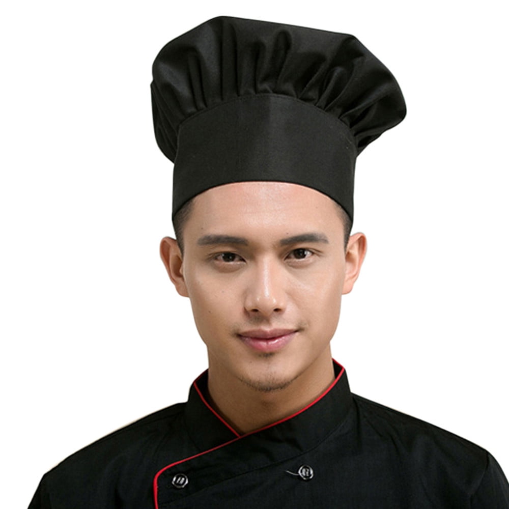 Man & Woman Chef Hat Cap for Baker Cooker Kitchen Restaurant Catering Cap 