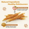 thumbnail image 2 of Chicken Wrapped Rawhide Sticks, Long-Lasting Dog Chew Treats for Puppy and Small Dogs, 10.6oz, 2 of 8