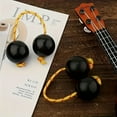 thumbnail image 4 of Yellow Rope Rhythm Sand Ball, Starter Sand Egg For Beginner, Band Accompaniment Percussion Instrument Sand Shake Double Ball, Sand Hammer, 4 of 5