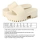 thumbnail image 3 of Sandalias Zuecos G para mujer, chanclas gruesas de plástico impermeables, verano versátil (blanco 9), 3 of 8