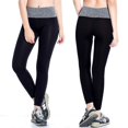 thumbnail image 2 of Pantalones deportivos elásticos de cintura alta sin costuras, transpirables, de secado rápido, que absorben la humedad, para correr, yoga, pantalones ajustados deportivos, 2 of 3
