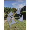 thumbnail image 2 of DCentral Hummingbirds and Flower II Flexible Screen Magnet: Double-Sided. Bright White-Easier to See Day & Night. Decorative. Helps to Stop Walking into Screens, Covers Small Tears Size W 7" x L 8", 2 of 8