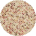 thumbnail image 1 of Ahgly Company Machine Washable Indoor Round Transitional Vanilla Gold Area Rugs, 8' Round, 1 of 7
