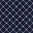 thumbnail image 1 of Ahgly Company Indoor Square Patterned Night Black Area Rugs, 7' Square, 1 of 6