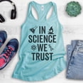 thumbnail image 2 of In Science We Trust Tank Top, Ladies Racerback Tank Top, Science Tank, Scientist Tank, STEM Tank, Cancun, XX-Large, 2 of 3