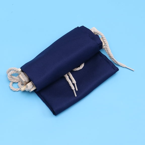 LOLIPPYY Lightweight Dark Foot Rest Hammock for Office Desk, Adjustable, Portable and Easy to Carry