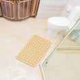 thumbnail image 5 of JeashCHAT Bathtub Mat Non-Slip Shower Mat with Drain Holes, 30x17 Inch Large Bath Tub Mat Soft Machine Washable Quick-Dry Shower Floor Mat for Bathroom Floor, Yellow, 5 of 6