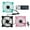 Green Black Pink, variant on M Buder 3Pcs Cooling Fans ARGB Controller 11 Fan Blades Silent Computer Air Cooler 1200rpm 12V Green Black Pink