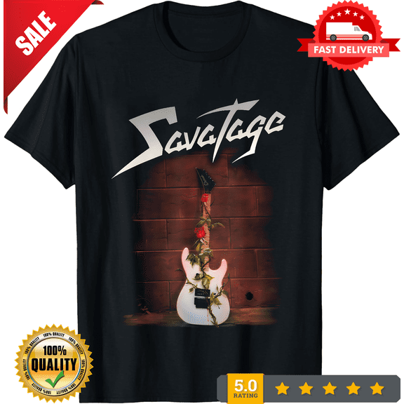 Guitar Savatage From The Dungeons To The Streets Black T Shirt Size S -4XL CG268, NEW INSTOCK-TH71178