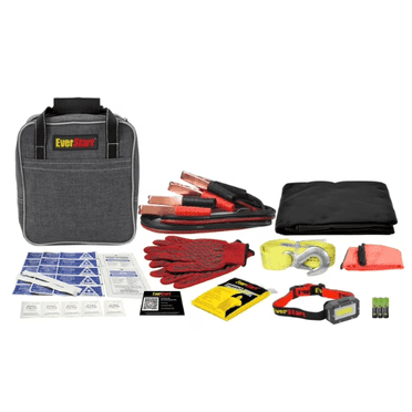 EverStartDeluxeKitwithBoosterCables.AssembledProductDimensions:12inx14inx5in EverStart Deluxe Kit with Booster