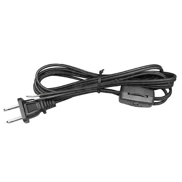 National Artcraft Lamp Cord with InLine Switch And Fully Tinned Ends