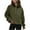 Green, variant on UJNDER Women's Stand Collar Half Zip Pullover Sweatshirt Long Sleeve Loose Fit for Sports Yoga Autumn Winter Comfort Green M