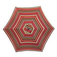 thumbnail image 5 of CRO Decor Outdoor Patio 8.6-Feet Market Table Umbrella (Red Stripes), 5 of 8