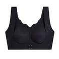 thumbnail image 2 of Sngxgn Women Open Back Strappy Sports Bra Workout Bra(Black,L), 2 of 9