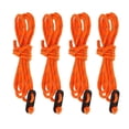 thumbnail image 1 of 4pcs Reflective Camping Paracord Rope Guy Line with Adjusters Accessories for 4pcsx4m Orange A, 1 of 9