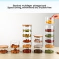 thumbnail image 5 of relayinert Food Storage Box with Lid Glass Fresh-Keeping Powder Container Multi-functional Sealed Pot Household Restaurant Party Travel 10*10*6cm, 5 of 5