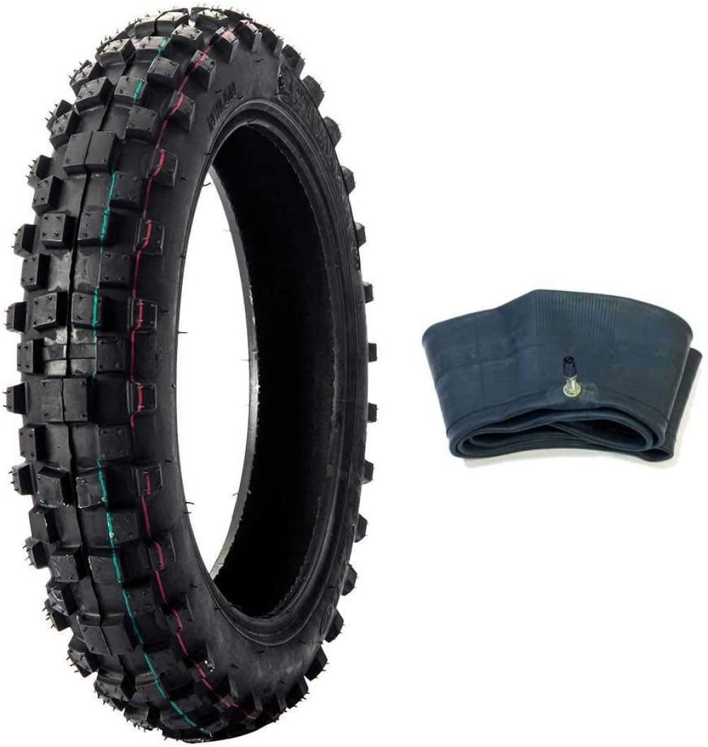 Mini Dirt Bike Knobby Tire 2.75-10 Front or Rear Tube Type Off Road Motocross Pattern Set of Two 