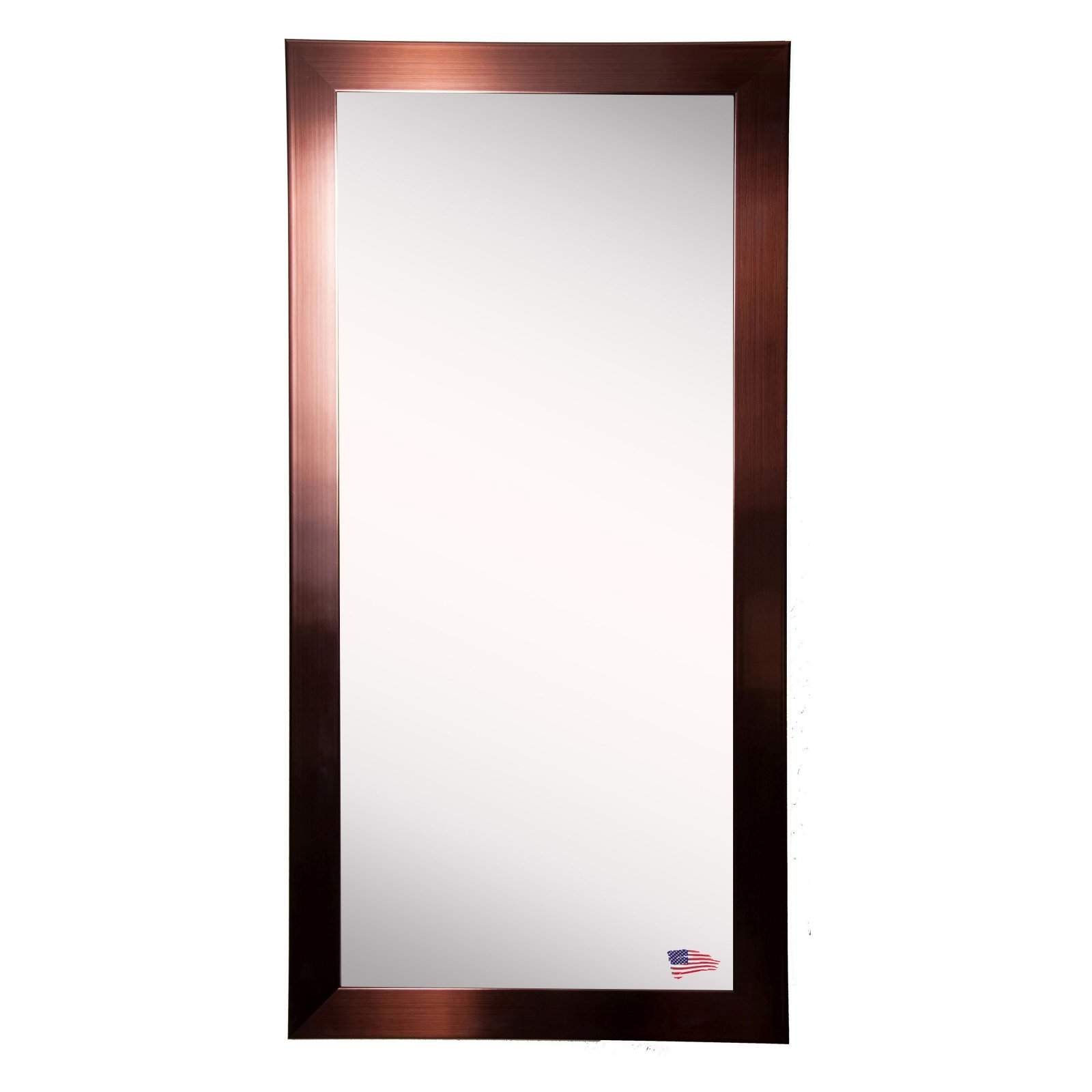 Rayne Mirrors Shiny Bronze Floor Mirror