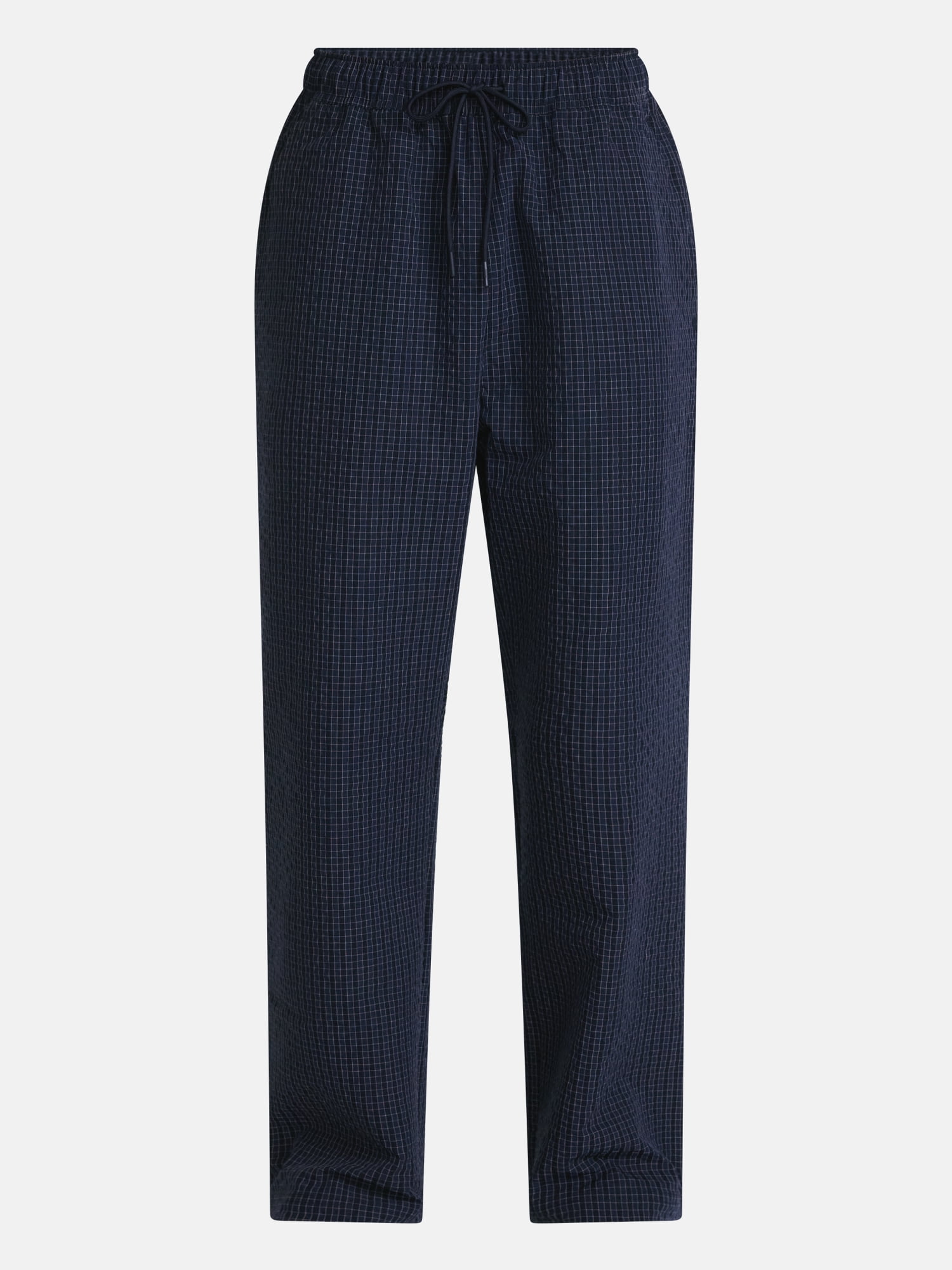 Avia Men's Relaxed Fit Tech Seersucker Track Pants with Side Stripe, Sizes XS-3XL