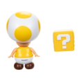 thumbnail image 2 of Super Mario 2.5 Figure - Yellow Toad with Question Block, 2 of 4